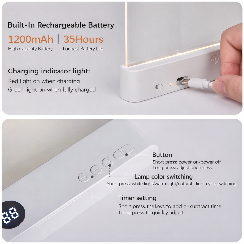 Royaluxe™ LED Flat Reading Light