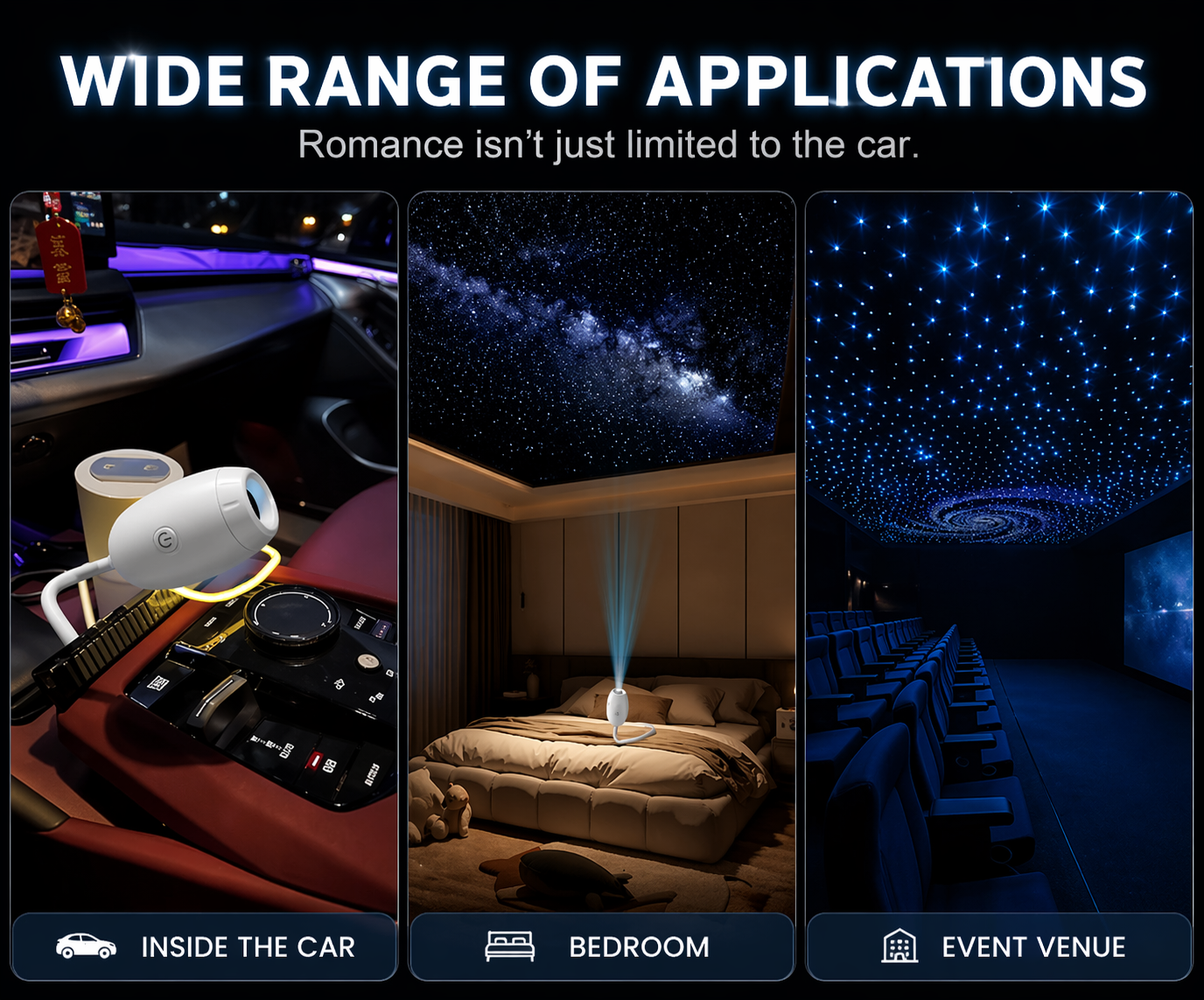 Royaluxe™ Galaxy Projector Light