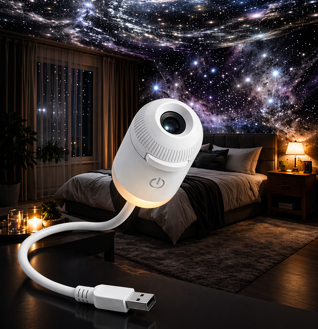 Royaluxe™ Galaxy Projector Light