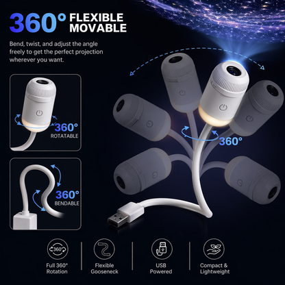 Royaluxe™ Galaxy Projector Light