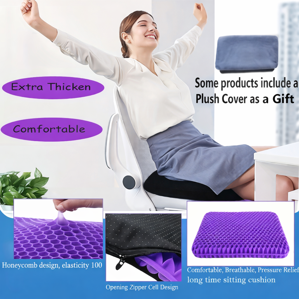 Royaluxe™ Comfort Gel Seat Cushion