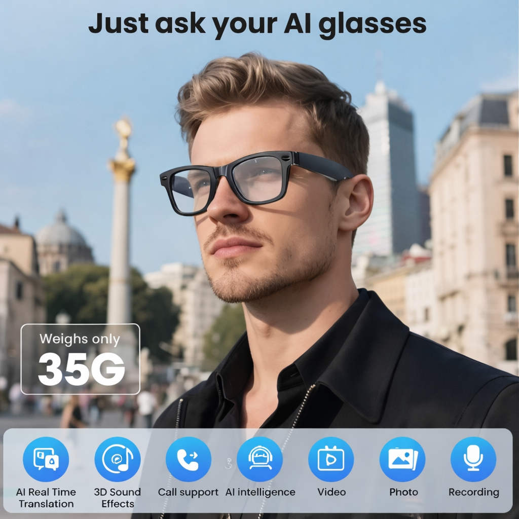 Royaluxe™ Smart AI Camera Glasses