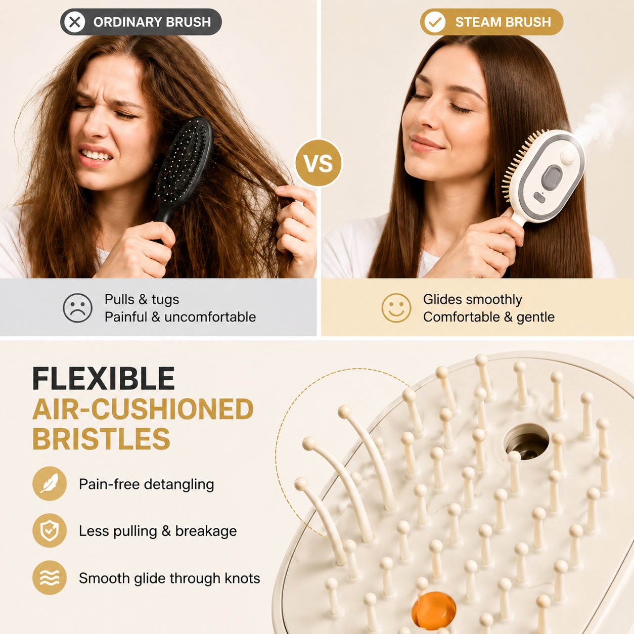 Royaluxe™ Steam Scalp Brush