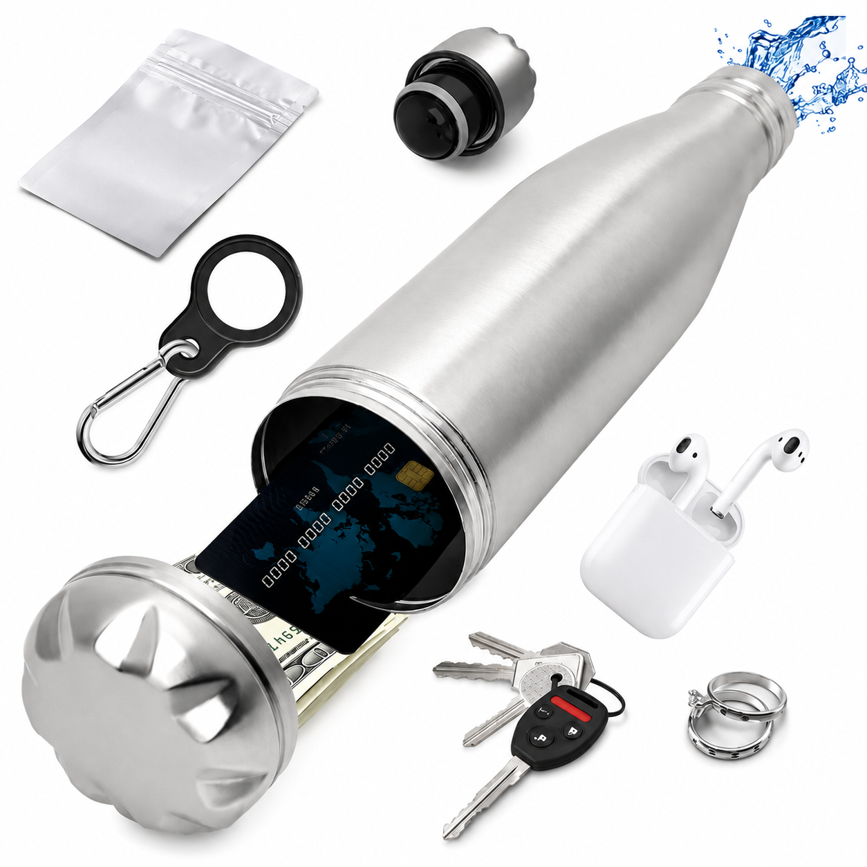 Royaluxe™ HiddenSafe Bottle