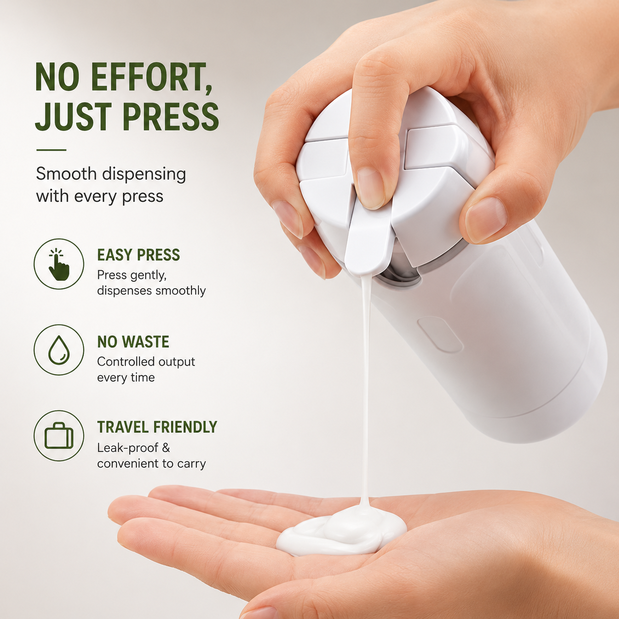 Royaluxe™ TravelFlow Dispenser