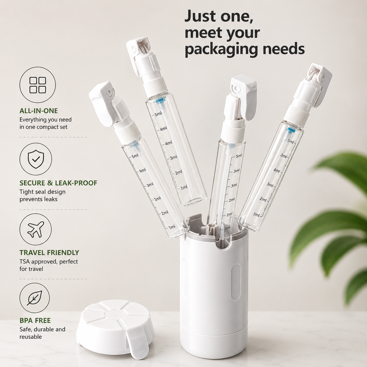 Royaluxe™ TravelFlow Dispenser