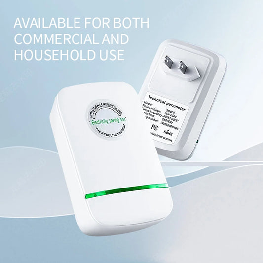 Smart Power Save Electricity Energy Saver Box with Universal Plug 90V-250V for Home Office